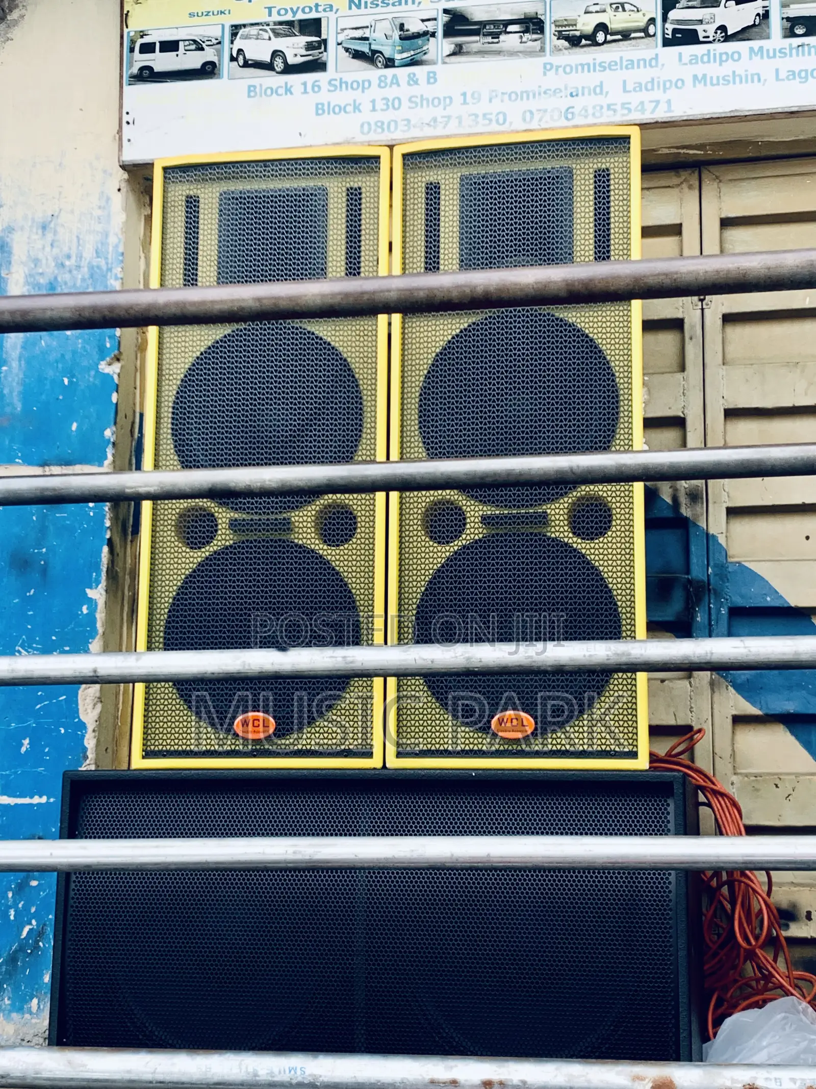WCL Double Sub Speaker