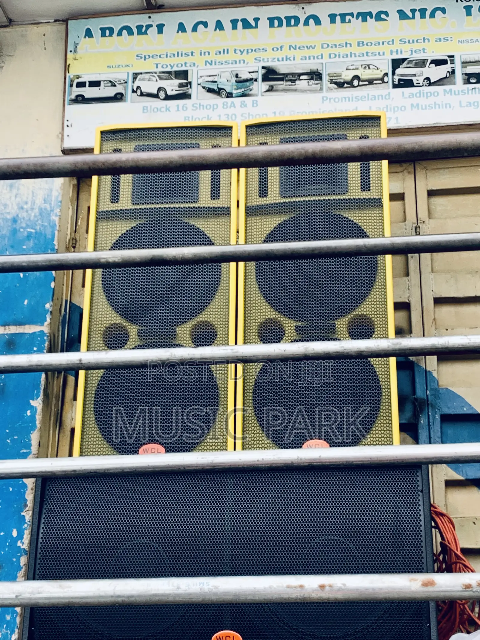 WCL Double Sub Speaker