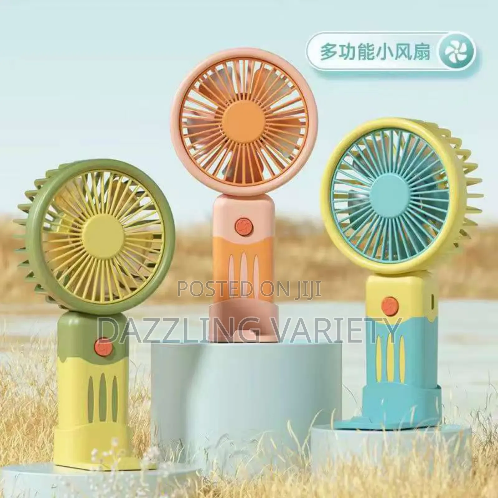 Rechargeable Mini Hand Fan (Dozen)