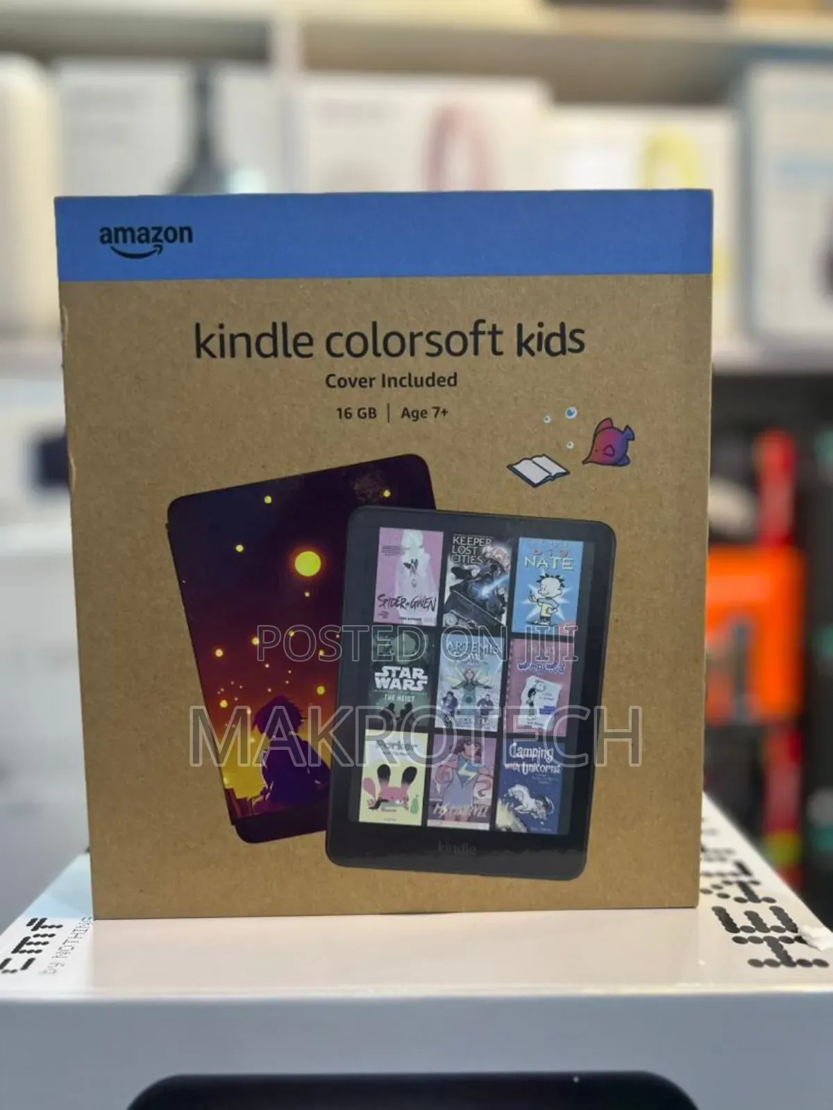 New Amazon Kindle Kids Edition 16 GB Black