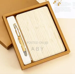 2 in 1 Bamboo Corporate Gift Set