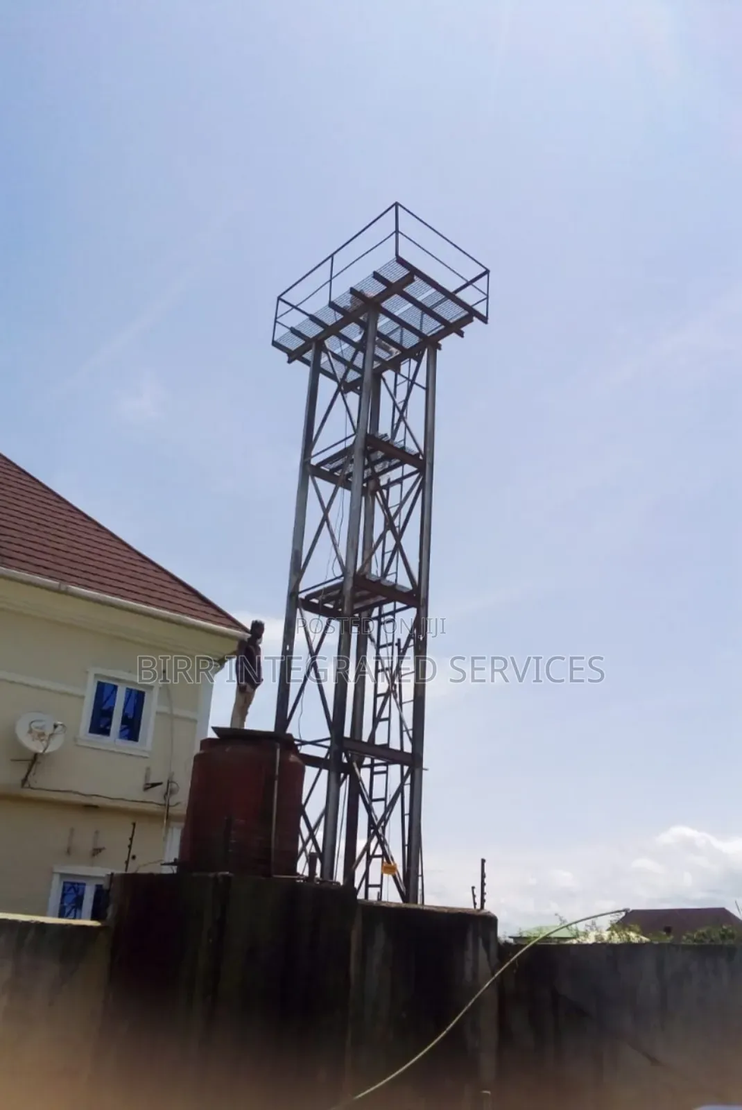 Water Stanchion Fabrication