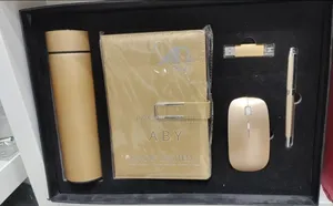 5in1 Corporate Gift Set With Mouse Flash Drive