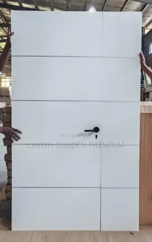 White 4ft Wooden Entrance Door