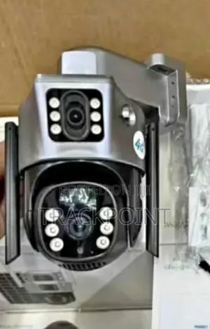 Weatherproof Dual-Lens Smart Camera for Total Home Surveillance