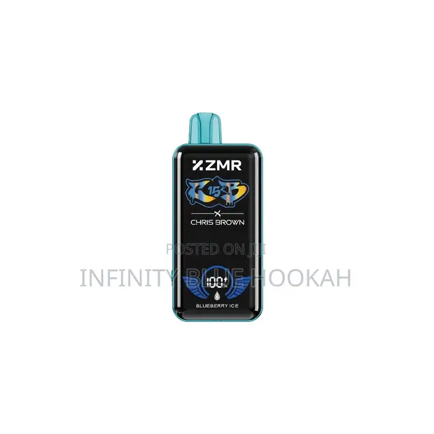 Chris Brown 15000 Puffs Blueberry Ice for sale - infinity blue Hookah   Price:  17,000 on Jiji.ng [Ikeja]