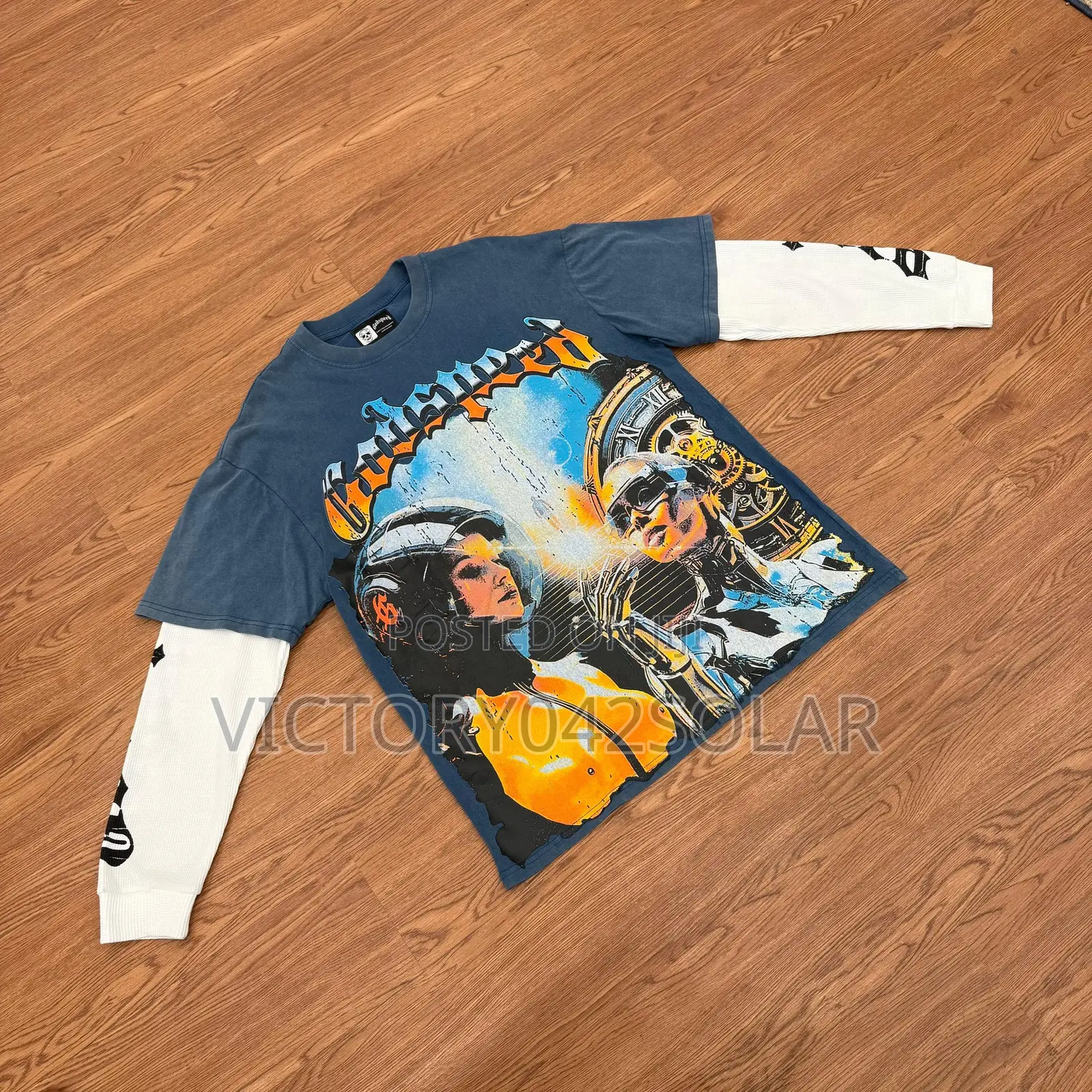 *Godspeed Longsleeve Layered Shirt