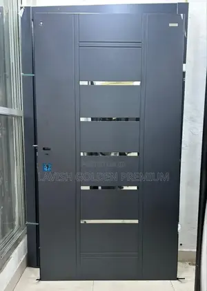 4ft Gray Israeli Steel Door (Single Opening)