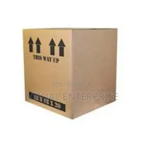 Big Brown Boxes For Storing And Transporting Goods