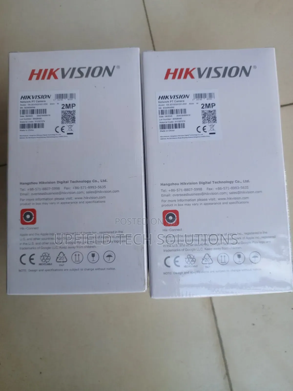 Hikvision 2mp Wireless Pt Camera