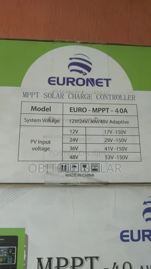 40ah 48v Euronet MPPT Change Controller