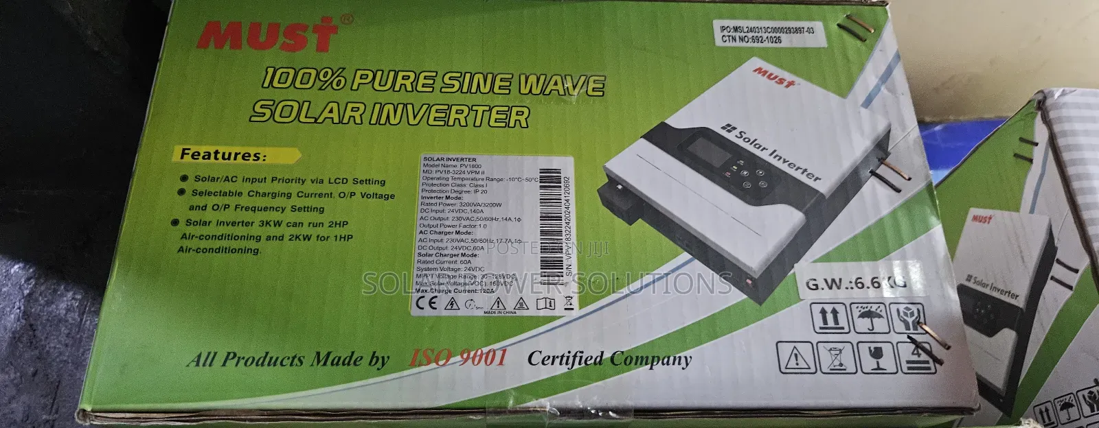 Must 3.2kva Hybrid Inverter