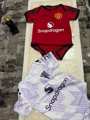2025/2026 Manchester United Home and Away Baby Jersey