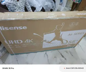 Ultra Bright View Hisense 55 Inches Smart Tv