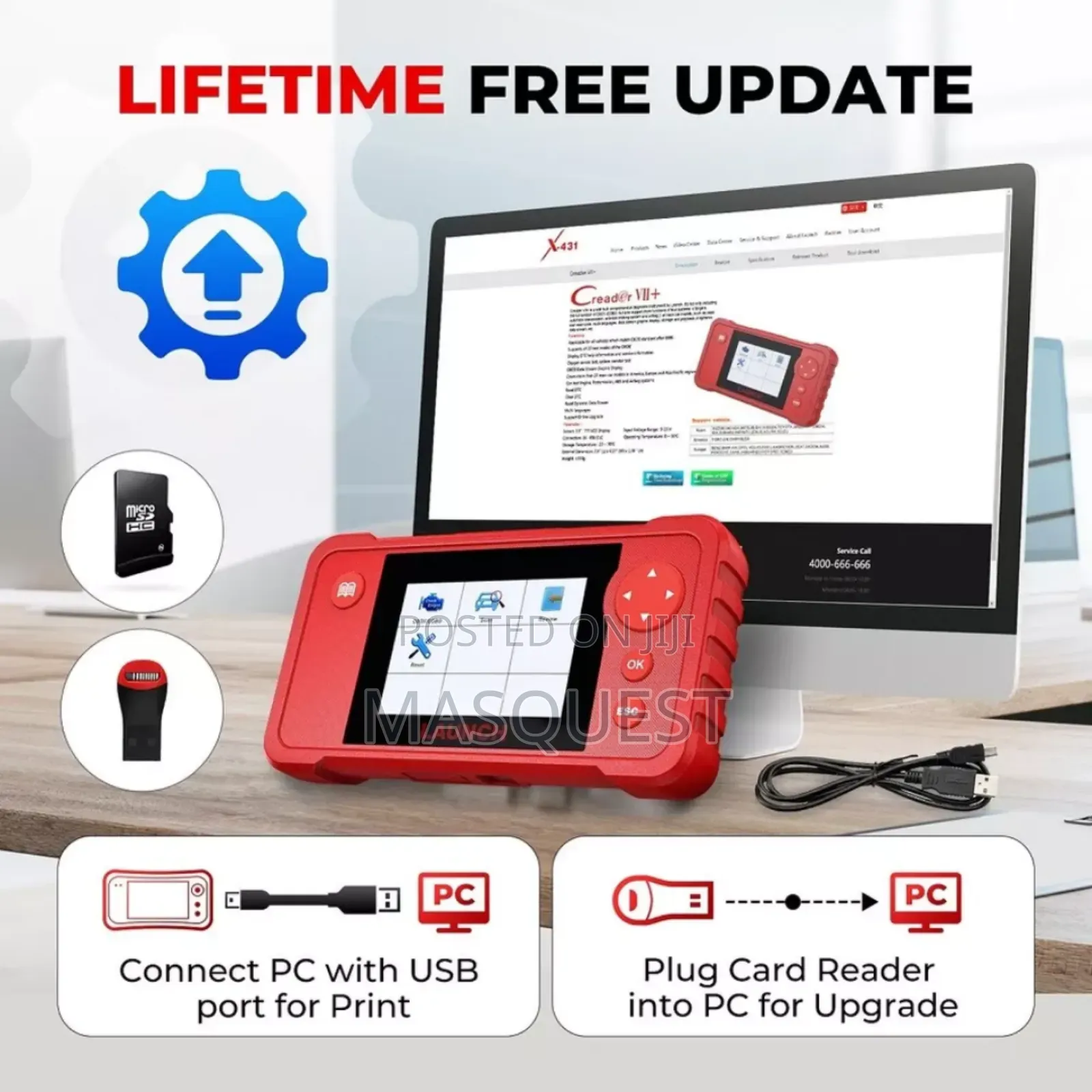 Launch Creader Vii+ V2.0