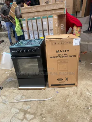 Four Burner Gas Cooker With Oven