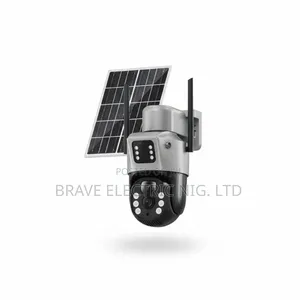 Solar-Powered Auto_tracking 4g Rotational Dual Lens Ubox Camera