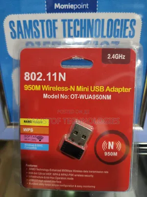 950m Wireless-n Mini Usb Adapter 2.4ghz  802. 11n(Wps)