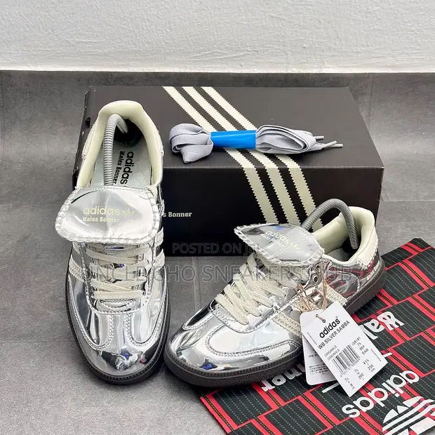 adidas gazelle silver green womens adidas Samba Wales Bonner Silver – amzunit