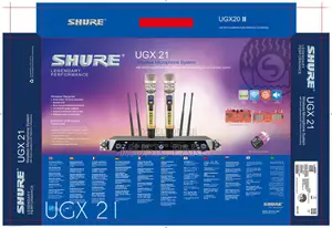 Professional Shure Ugx21