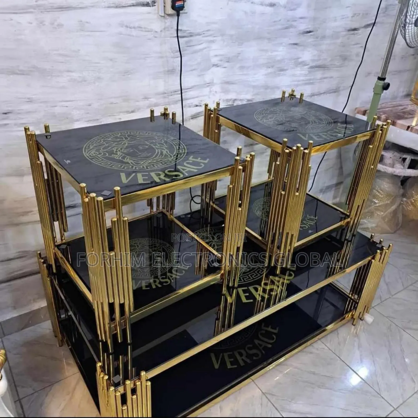 Glass Centre Table Set