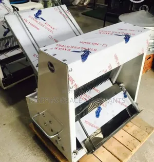 Industrial Bread Slicer Machine.