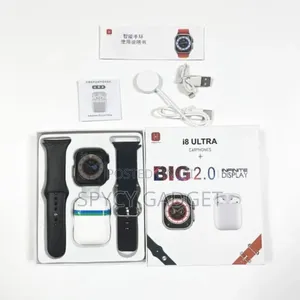 I8 Ultra Smart Watch and Earbuds Combo Set