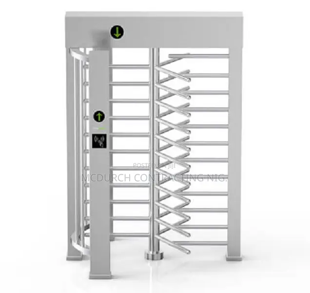 Full Height Turnstile Gate With Card Reader (Centurion)