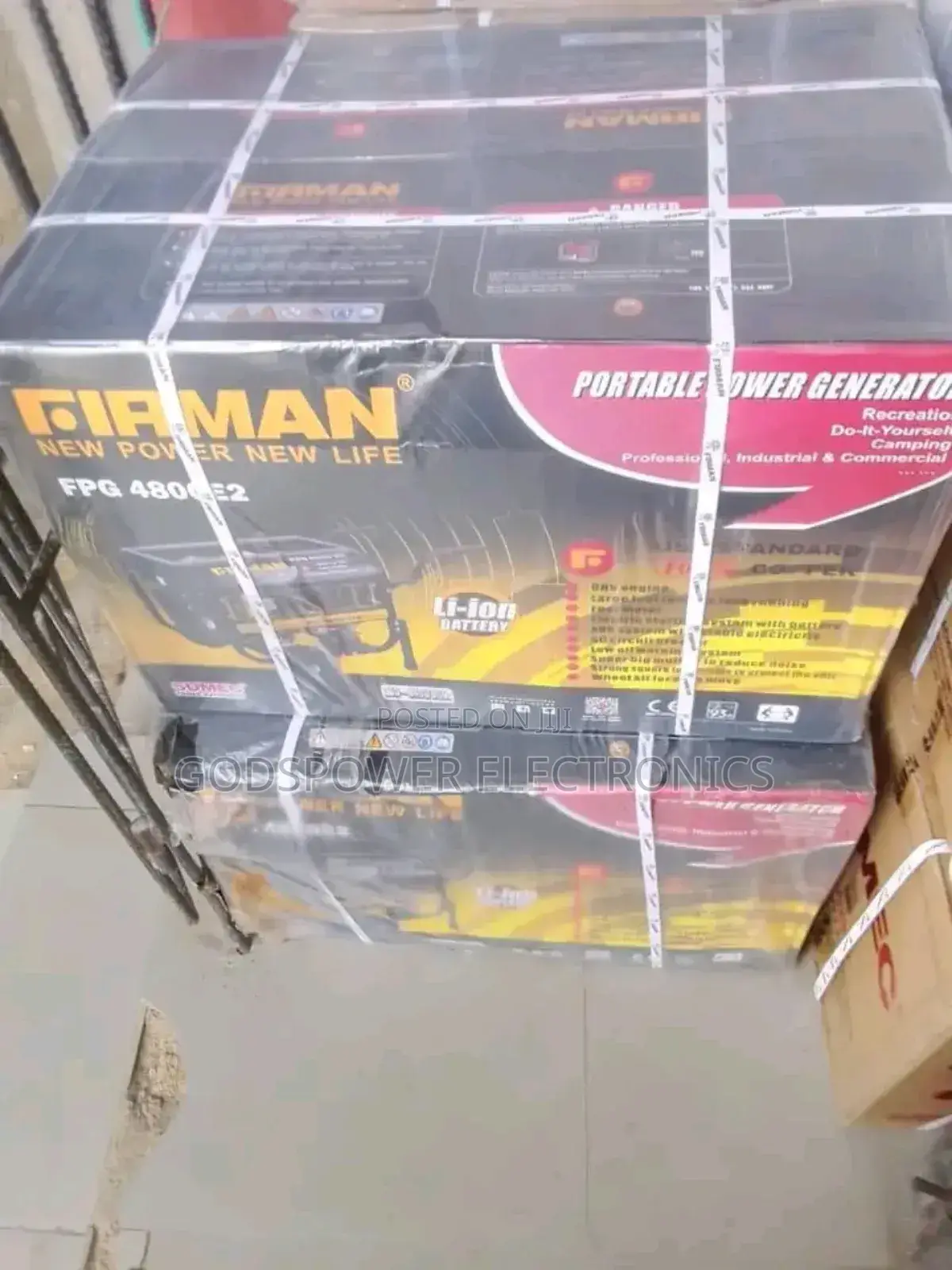 Sumec Firman 3.3kva Fpg4800e2 Copper Generators