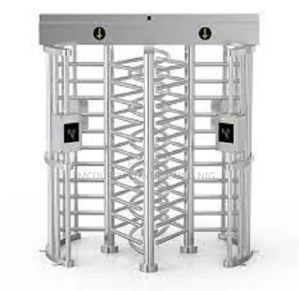 Full Height Turnstile Gate With Card Reader (Centurion)