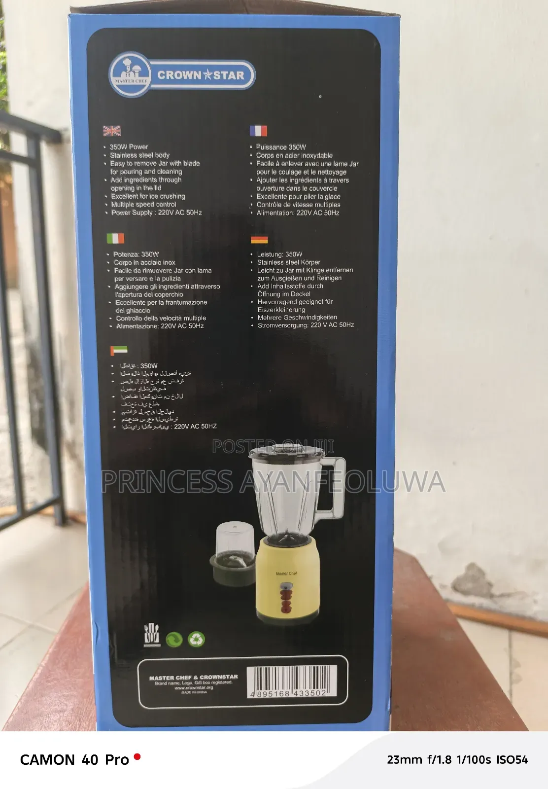Crownstar Blender