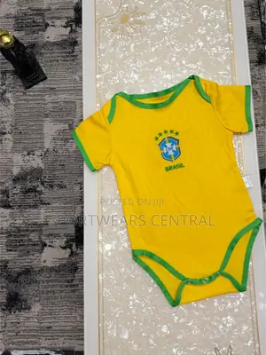 Brasil Brazil Yellow Baby Jersey