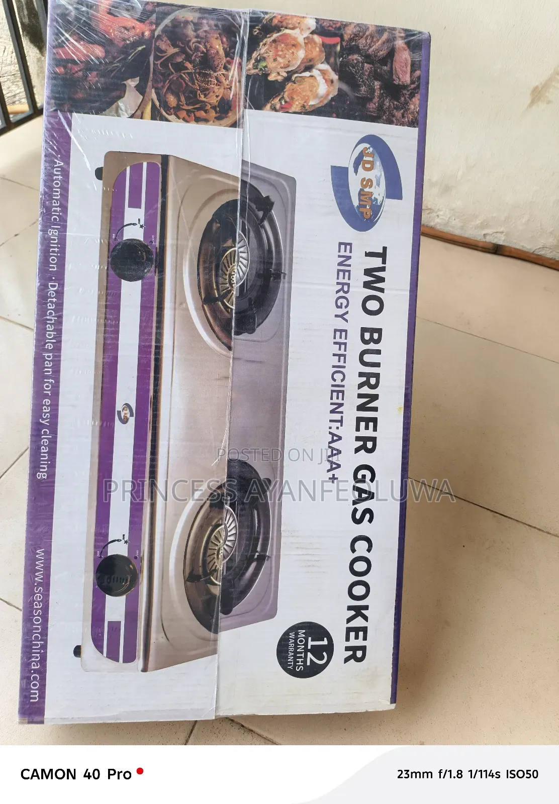 Gas Burner for Sale