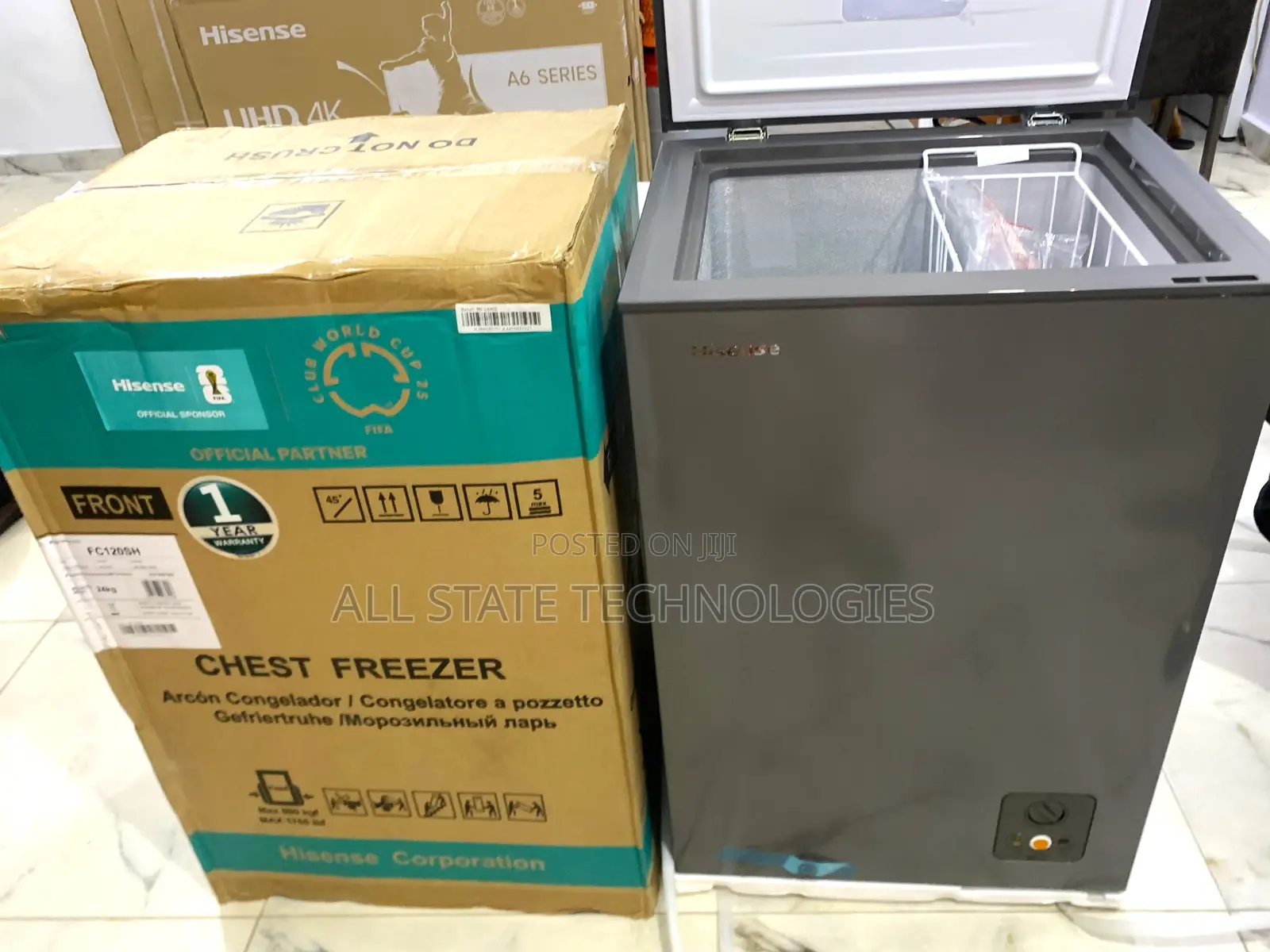 Compact Hisense Freezer Ideal for Small Apartments