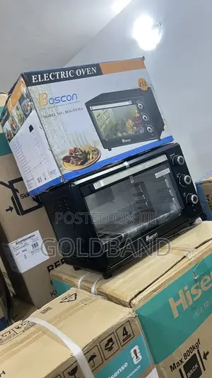 Boscon 45l Electric Oven – Multi-Function Baking Grilling