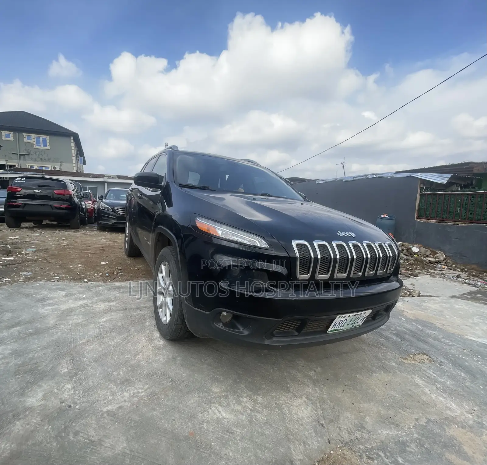 Jeep Cherokee Sport 4x4 2017 Black
