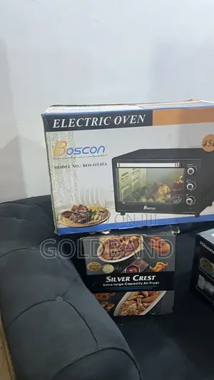 Boscon 45l Electric Oven – For Baking, Toasting Grilling