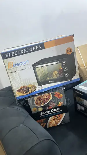 Boscon 45l Electric Oven – High Capacity, Easy to Clean