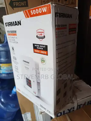 Firman 5000w Wall Mounted Automatic Voltage Stabilizer (Fvr5000w)