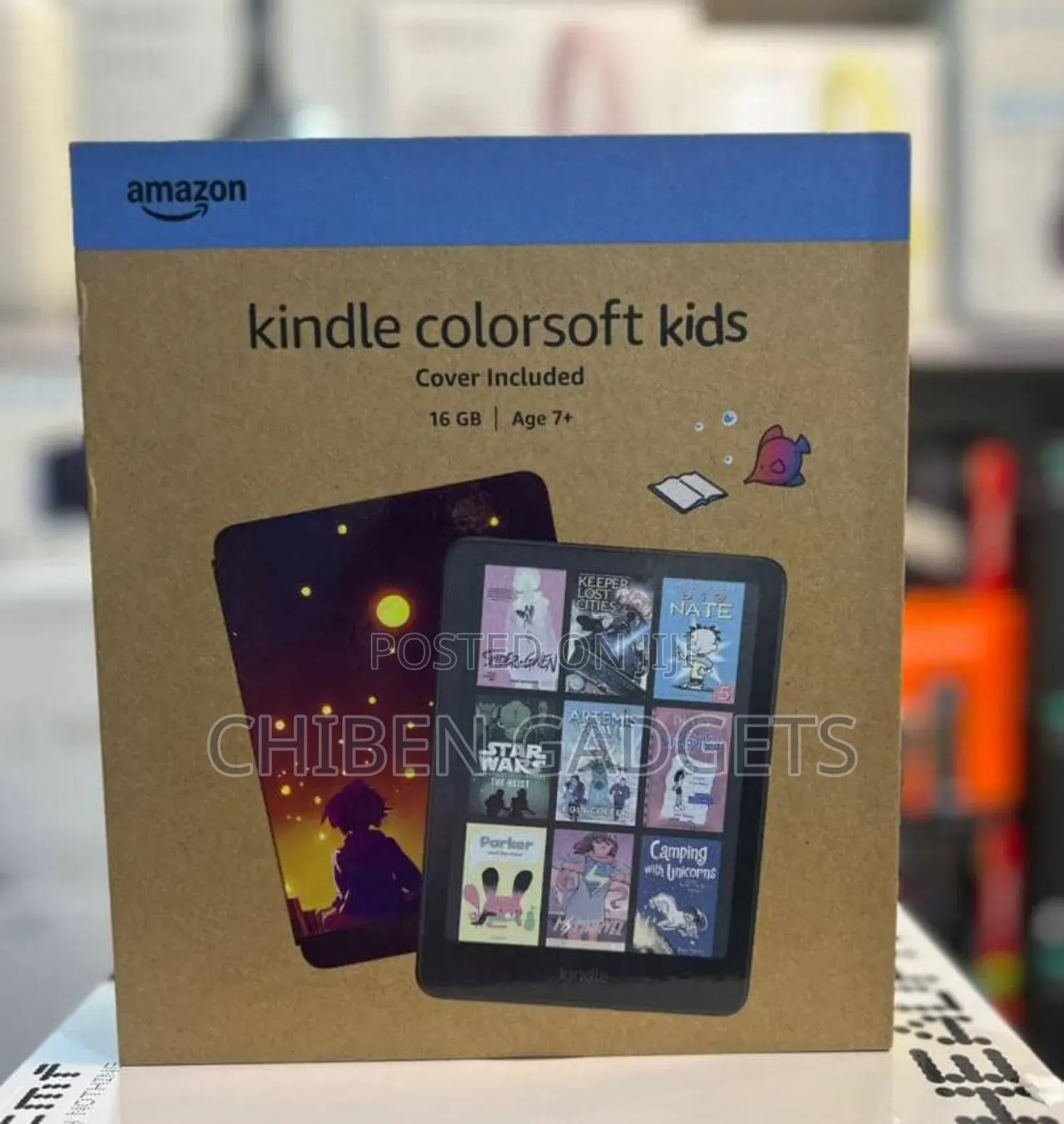 New Amazon Kindle Kids Edition 16 GB Black