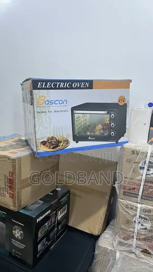 Boscon 45l Electric Oven – Portable, Efficient Reliable