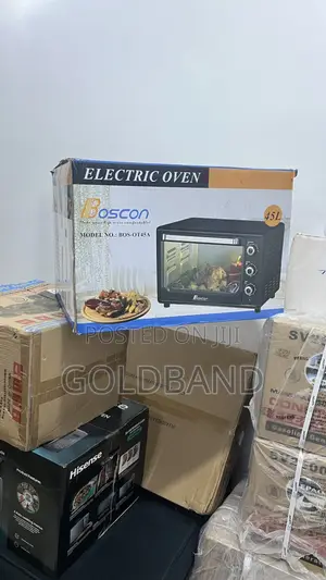 Boscon 45l Electric Oven – Perfect Family-Size Oven