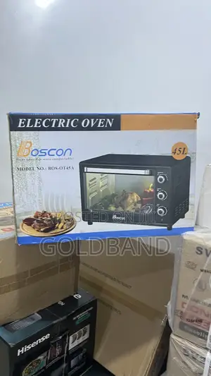 Boscon 45l Electric Oven – Compact Design, Big Performance