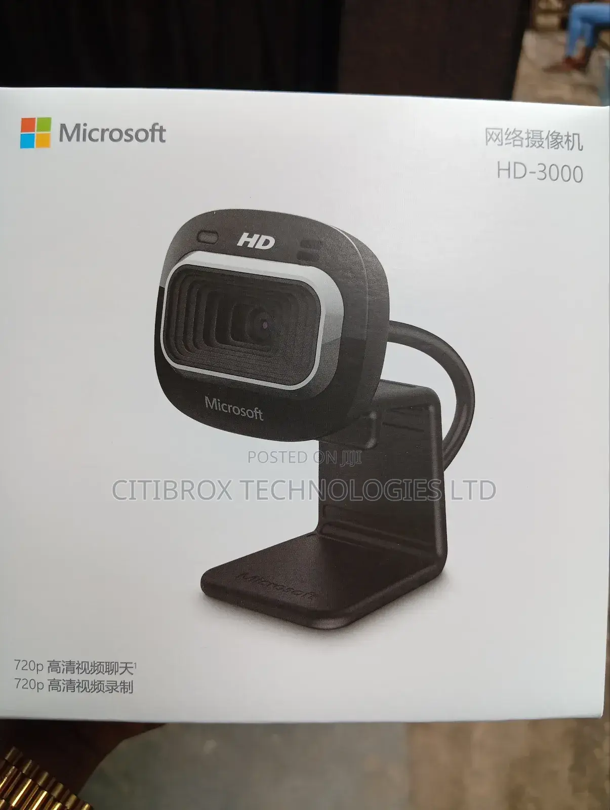 Microsoft Lifecam Hd-3000 Webcam