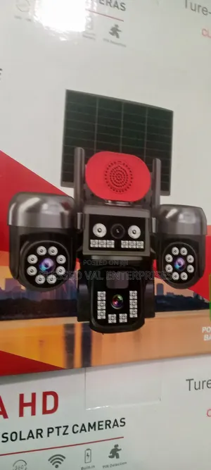 Solar Camera With Panel