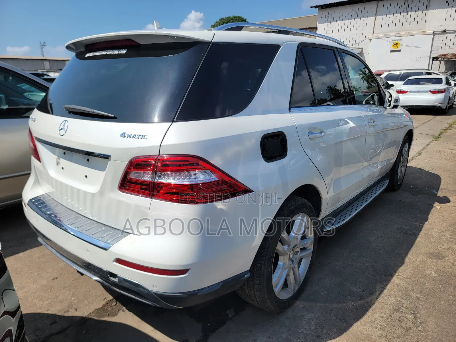 Mercedes-Benz M Class 2015 White