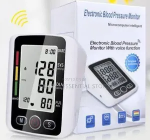 Electronic Blood Pressure Monitor With Voice Function