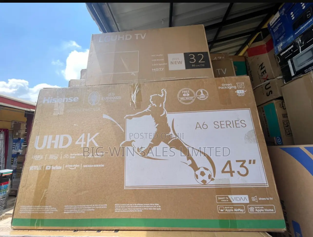 Hisense 43” Smart Tv