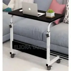 Adjustable Bedside Laptop Table Desk With Wheel