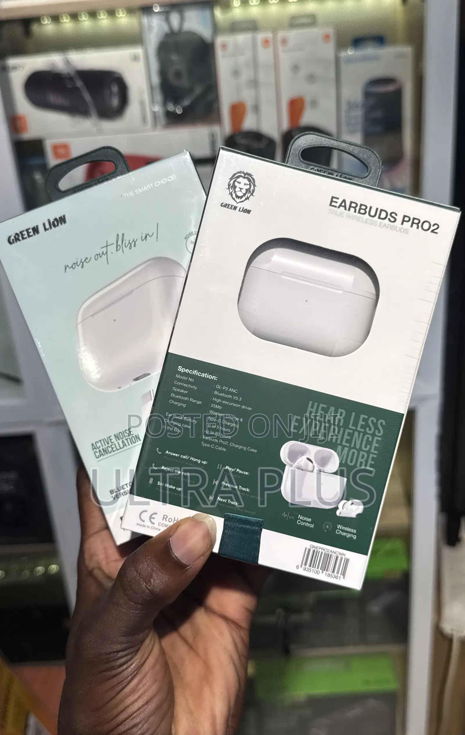 Green Lion Earbudds Pro2 Anc